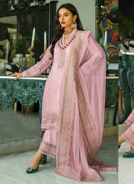 Pakistani 7112 Latest Fancy Designer Heavy Wedding Wear Heavy Fox Georgette With Heavy Embroidery Work Pakistani Salwar Suit Collection